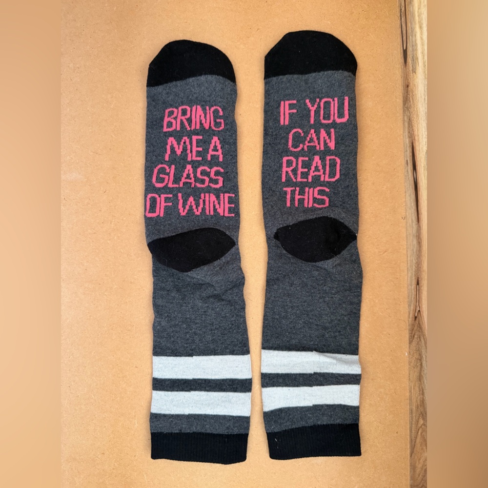 RLTD Gray and Black Socks